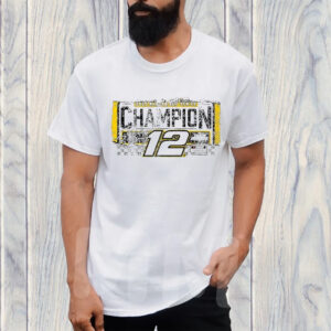 Ryan Blaney Team Penske Women’s 2023 NASCAR Cup Series Champion TShirt