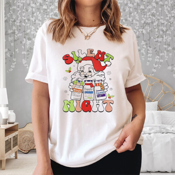 Silent Night Christmas Sweat Shirt