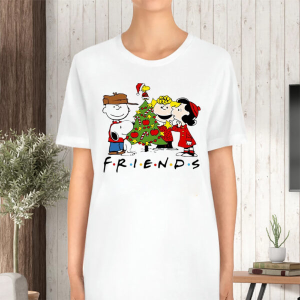 Snoopy Friend Xmas Tree T-Shirt