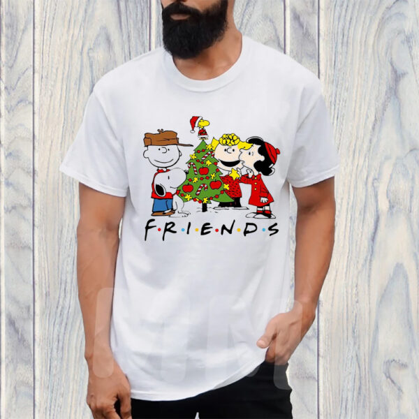 Snoopy Friend Xmas Tree TShirt