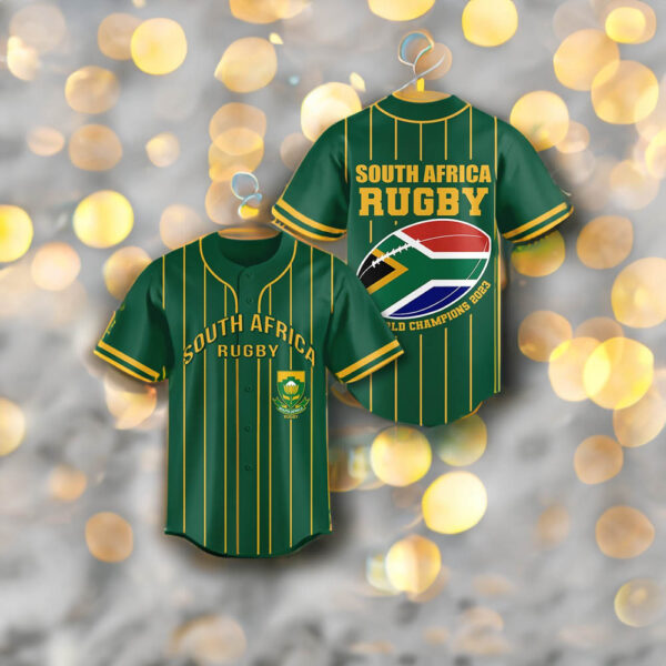 South Africa x Rugby World Cup World Champions Baseball Jersey