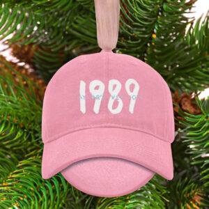 Taylor Swift with this stylish 1989 (Taylor’s Version) Pink Hat Embroidereds