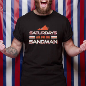 Tech Hokies Saturdays Are For The Sandman T-Shirt