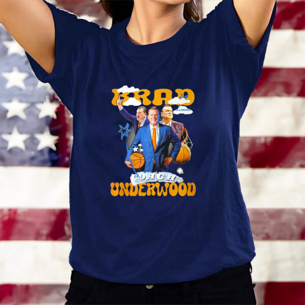 Terrence Shannon Jr Brad Coach Underwood Illinois T-Shirts