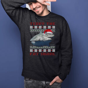 Terry The Fat Shark Christmas Sweatshirt T-Shirts