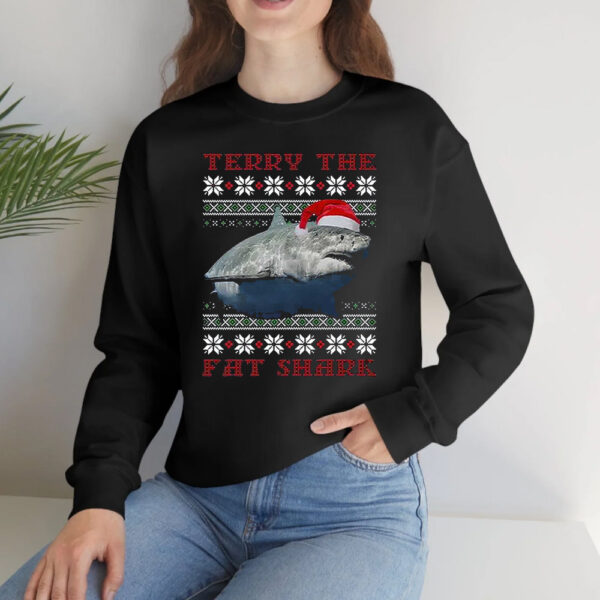 Terry The Fat Shark Christmas Sweatshirt T-Shirtt