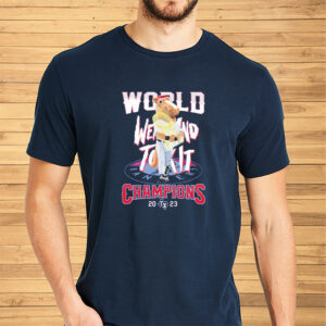 Texas Rangers Mascot World Went And Took It Champions 2023 Shirts