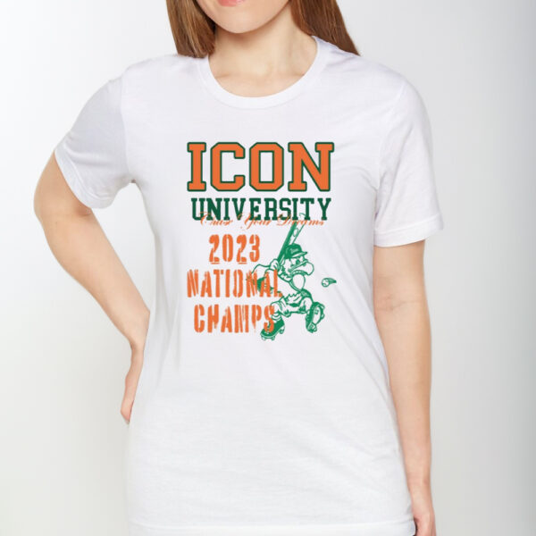 The Icon University 2023 Champs TShirt