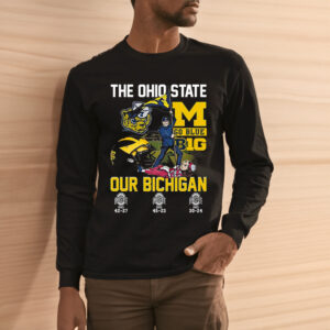 The Ohio State Go Blue B1g Our Bichigan Shirt