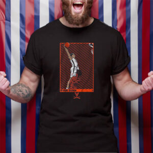 Uva Basketball Ryan Dunn Poster Dunk TShirt