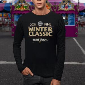 Vegas Golden Knights 2024 Nhl Winter Classic Text Driven TShirt