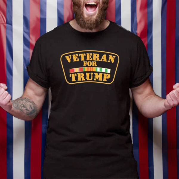 Veteran For Trump 2023 T-Shirt