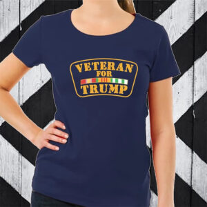 Veteran For Trump 2023 TShirt