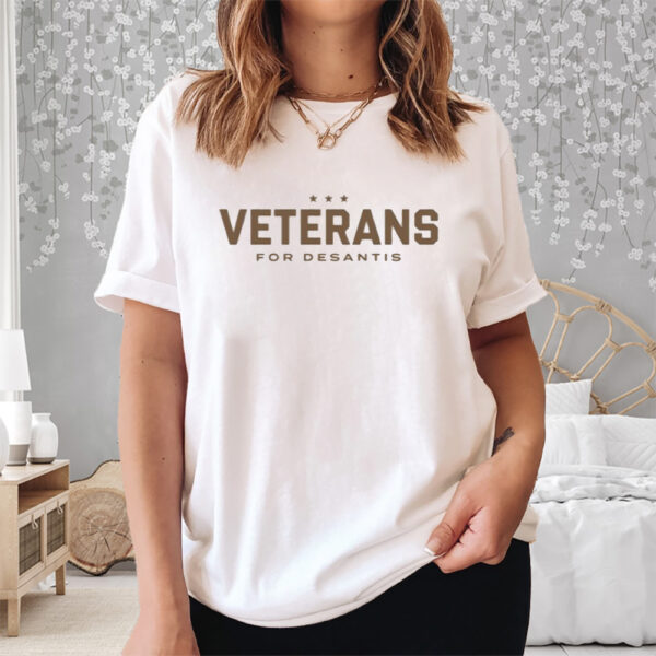 Veterans For Desantis Shirts