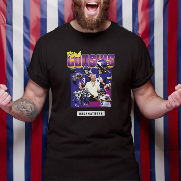 Vikings Kirk Cousins Dreamathon T-Shirt