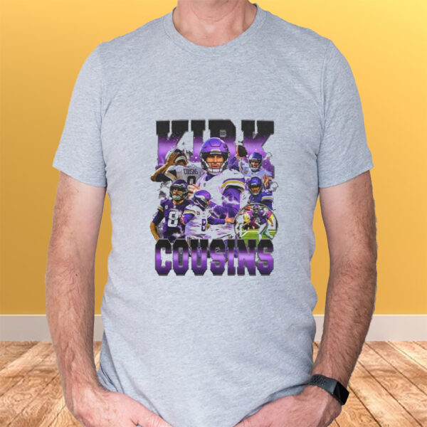 Vintage 90s Graphic Style Kirk Cousins T-Shirtt