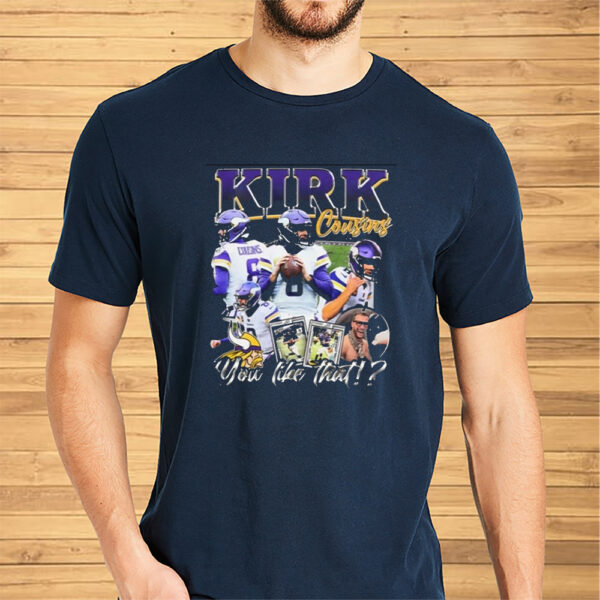 Vintage 90s Graphic Style Kirk Cousins You like That Shirts