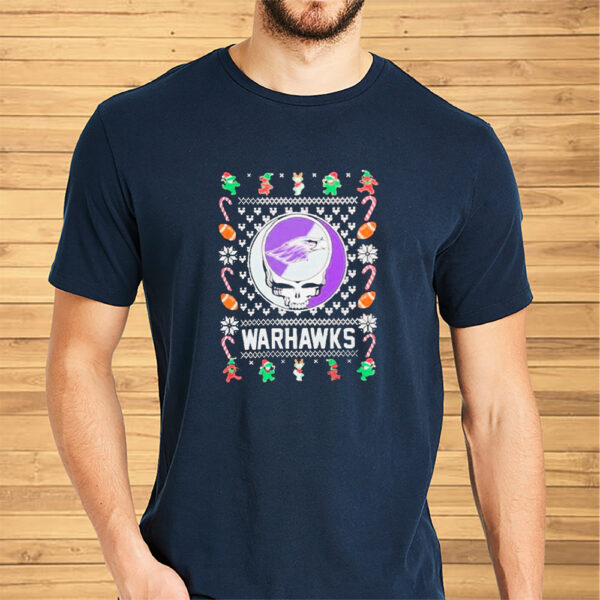 Wisconsin whitewater warhawks x grateful dead Christmas ugly official And Skull Shirts