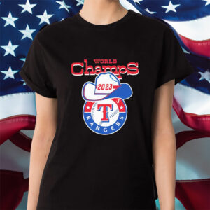 World Champs 2023 Texas Rangers Logo Cowboy Shirts