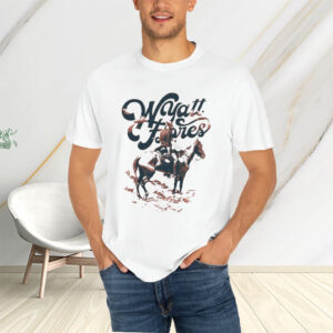 Wyatt Flores White Skeleton Horse T-Shirtt