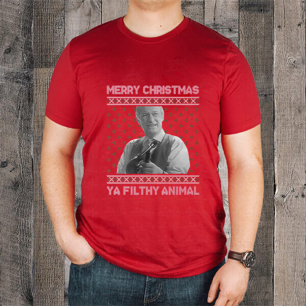 Ya Filthy Animal Tacky Merry Christmas Sweater T-Shirtt