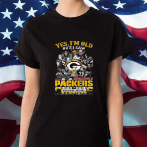 Yes I Am Old But I Saw Packers Back 2 Back Superbowl Champions First World Championship Game Afl Vs Nfl Superbowl Ii Shirts