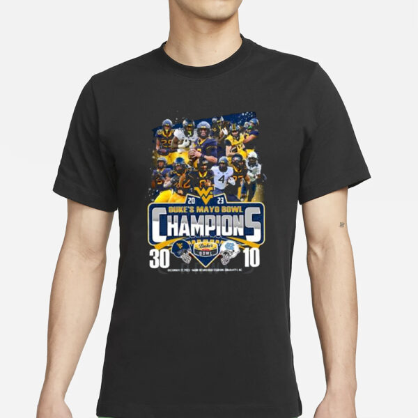 2023 Duke’s Mayo Bowl Champions T-Shirts