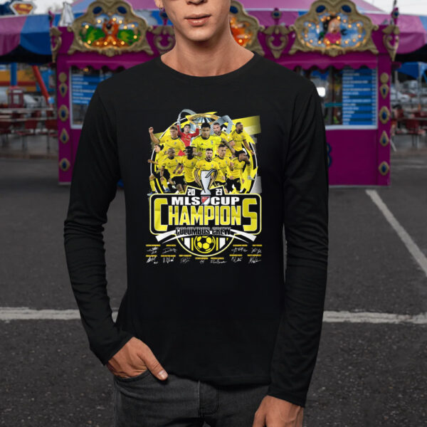 2023 MLS Cup Champions Columbus Crew Signature Shirt4