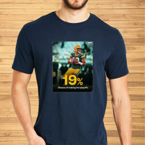 Aaron Nagler 19% Chance Of Making The Playoffs-Unisex T-Shirt2