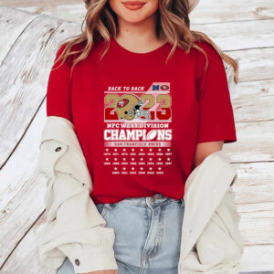 Back To Back 2023 NFC West Division Champions Shirt1