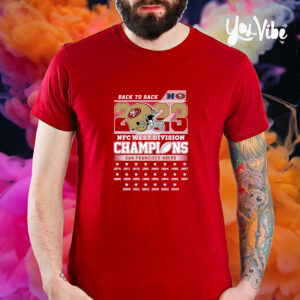 Back To Back 2023 NFC West Division Champions Shirt2