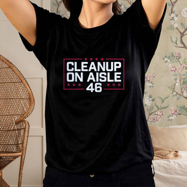 CLEANUP ON AISLE 46 TEE SHIRT1