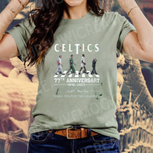 Celtics 77th Anniversary 1946 – 2023 Thank You For The Memories T-Shirt1