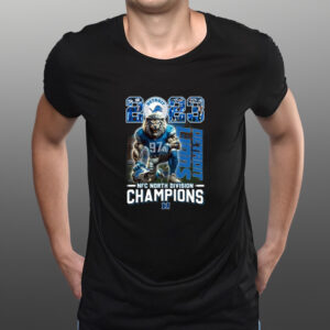 Detroit Lions 2023 NFC North Division Champions T-Shirts