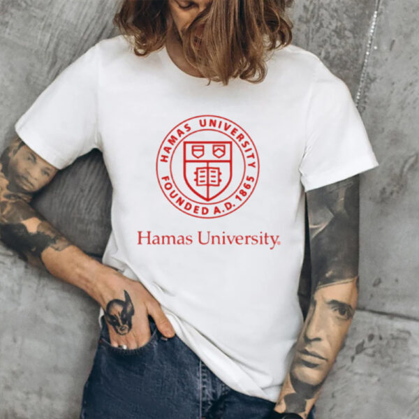 Dr. Eli David Hamas University Founded Ad 1865 Shirt-Unisex T-Shirt1