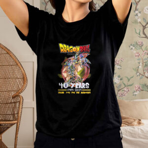 Dragon Ball 40 Years 1984 – 2024 Thank You For The Memories T-Shirt1