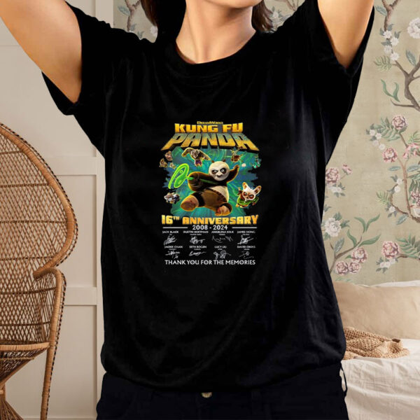 DreamWorks Kung Fu Panda 16th Anniversary 2008 – 2024 Shirt1