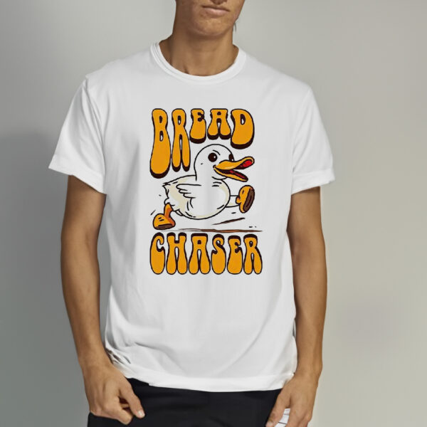 Duck Bread Chaser Cartoon Shirt