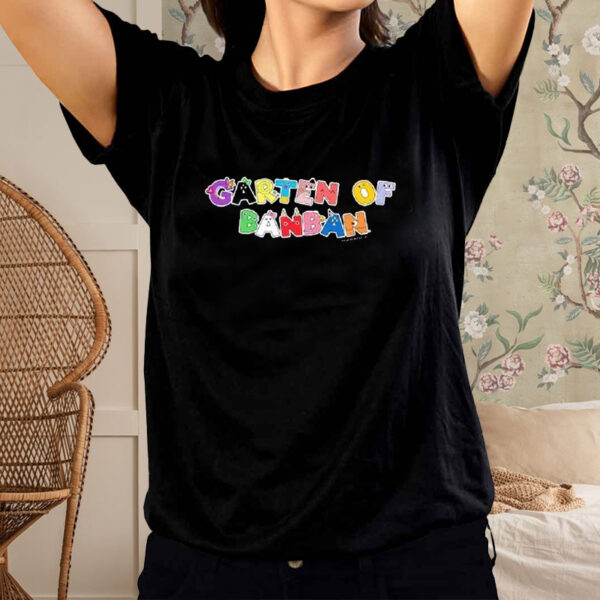 Garten Of Banban – Character Letters T-Shirt1