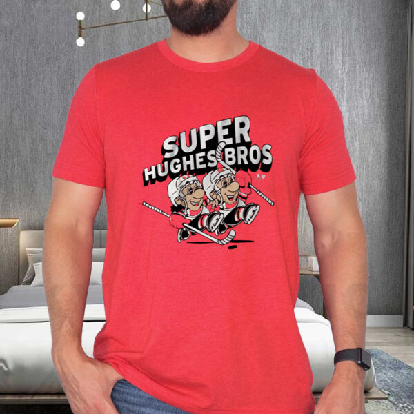 JACK HUGHES & LUKE HUGHES SUPER HUGHES BROS TShirt