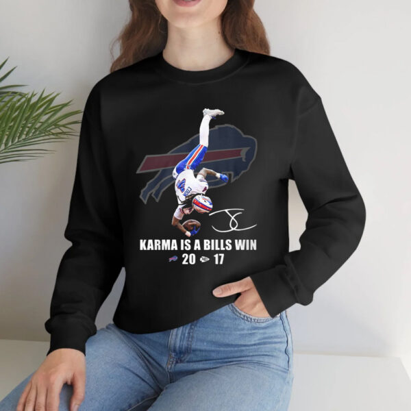 James Cook Karma Is A Bills Win Shirt4