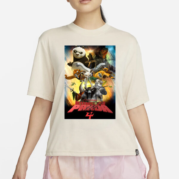 Kung Fu Panda 4 2024 T-Shirt For Movie Fans