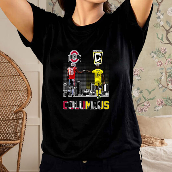 Limited Edition 2023 Columbus City Back T-Shirt1