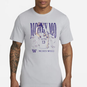 Moses Wood Money Mo Washington Huskies basketball T-Shirts