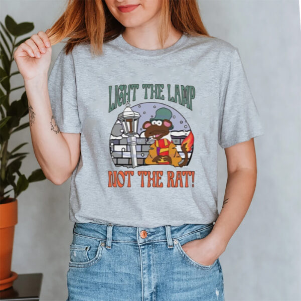 Mouse Light The Lamp Not The Rat Christmas Shirt-Unisex T-Shirt4