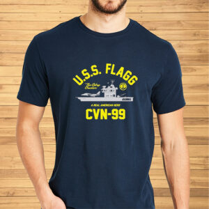 Official Ming Chen Wearing Uss Flagg The Cobra Crusher A Real American Hero Cvn 99 Shirt2