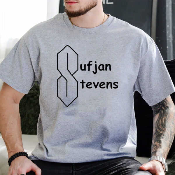 Official Sufjan Super S Stevens Retro 90s T-Shirt2