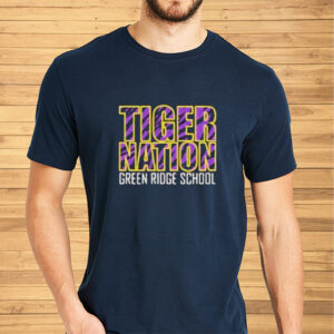 Official Tiger Nation Green Ridge School T-shirt2