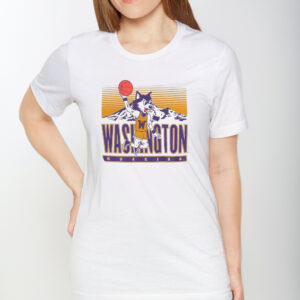 Original Washington Huskies Dunking Mascot TShirt