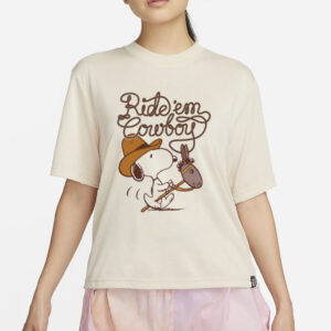 Ride Em Cowboy Snoopy T-Shirt2